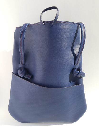 Sac veau bleu